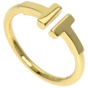 Tiffany & Co T Wire Ring 18K Yellow Gold